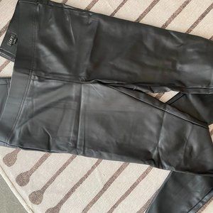 faux leather pant